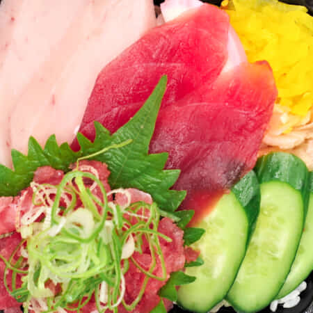 まぐろ三昧丼｜高座渋谷でお寿司のテイクアウト・デリバリーならすしっちょ