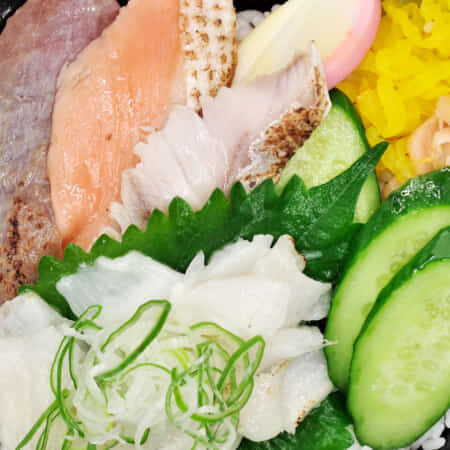 あぶり三昧丼｜高座渋谷でお寿司のテイクアウト・デリバリーならすしっちょ