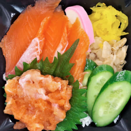 サーモン丼｜高座渋谷でお寿司のテイクアウト・デリバリーならすしっちょ
