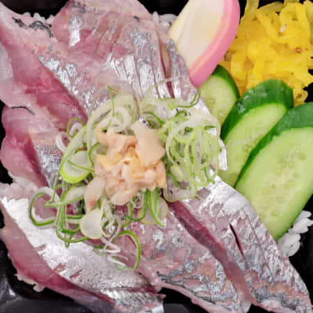 あじ丼｜高座渋谷でお寿司のテイクアウト・デリバリーならすしっちょ